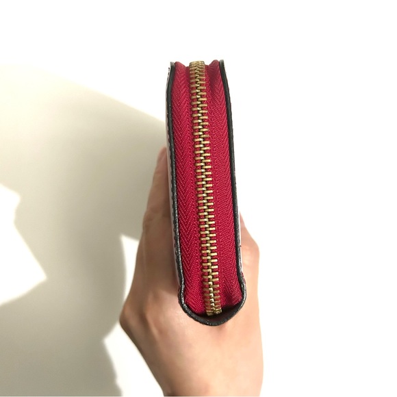 Louis Vuitton Limited Edition Rose Indian Sweet Monogram Vernis Zippy Wallet - Picture 14 of 15